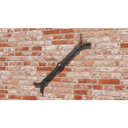 BI CAPOCHIAVE PALETTO CURVO NERO ANTRACITE 640 MM